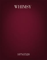 Whimsy piano sheet music cover